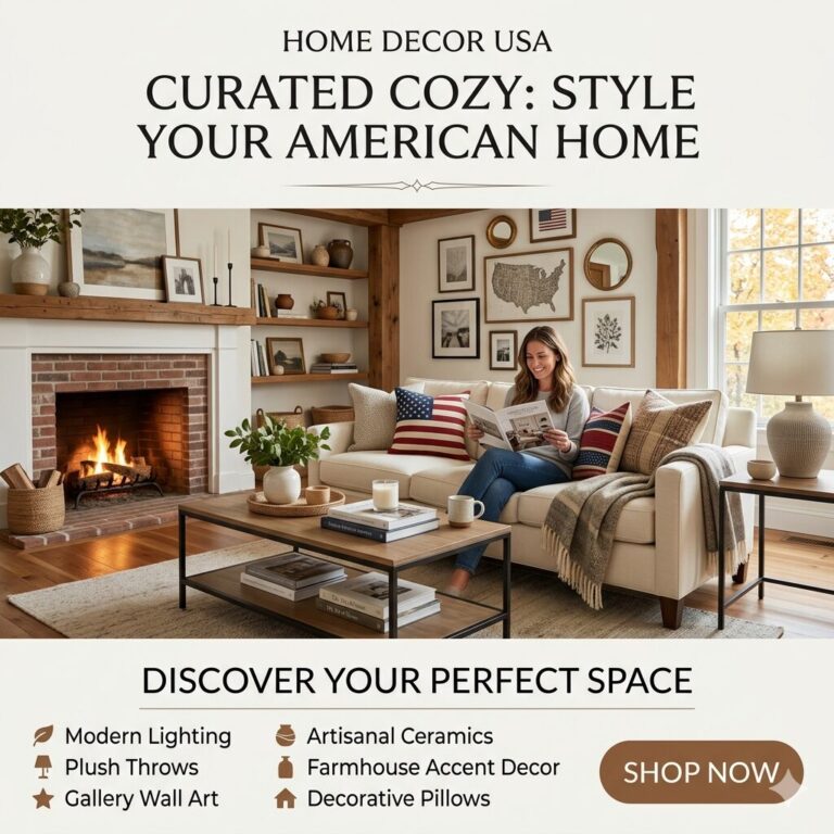 HOME DECOR USA KE LIYE EK USA ACCENT ME IMAGE BNA KAR DO, complete genuine feel wala ho pahle wale image jaise achha kuch aur 1500X1500 me ISME HOME DECOR RELATED DETAILS BHI LIKHA HO LEKIN EKDM JYADA HEAVY NHI SATH ME SHOP NOW BUTTON BHI AISA AUR THODA STYLISH DESIGN ME TAKI USA USERS WESBITE ME TIME SPEND KARE