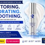 iS CLINICAL Reparative Moisture Emulsion, Hydrating Anti-Aging Face Moisturizer with Hyaluronic Acid, Repairs and Protects Skin, luxury Moisturizer